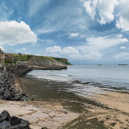 Les Volets Bleus - Duplex Proche Plage Et Centre Arromanches-les-Bains Exterior foto
